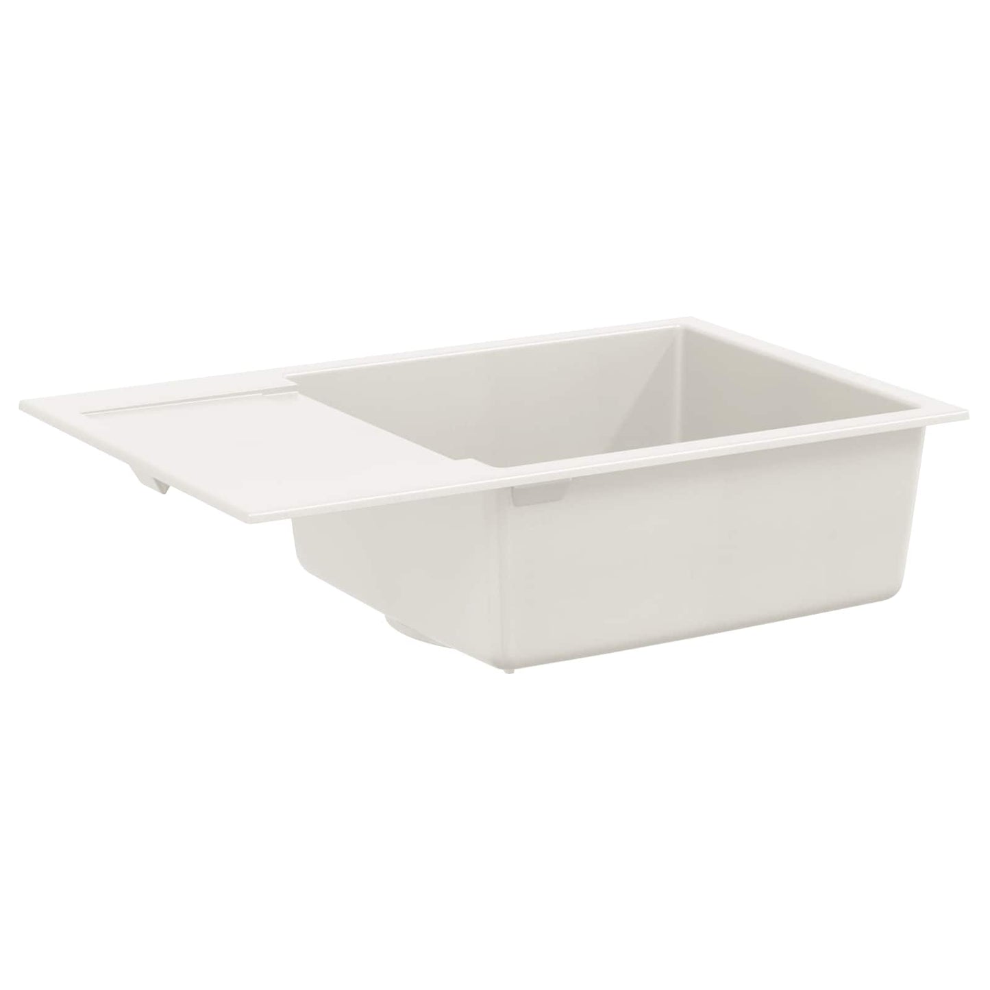 Vask Hvid 780 x 500 mm 80% Kvarts og 20% Resin