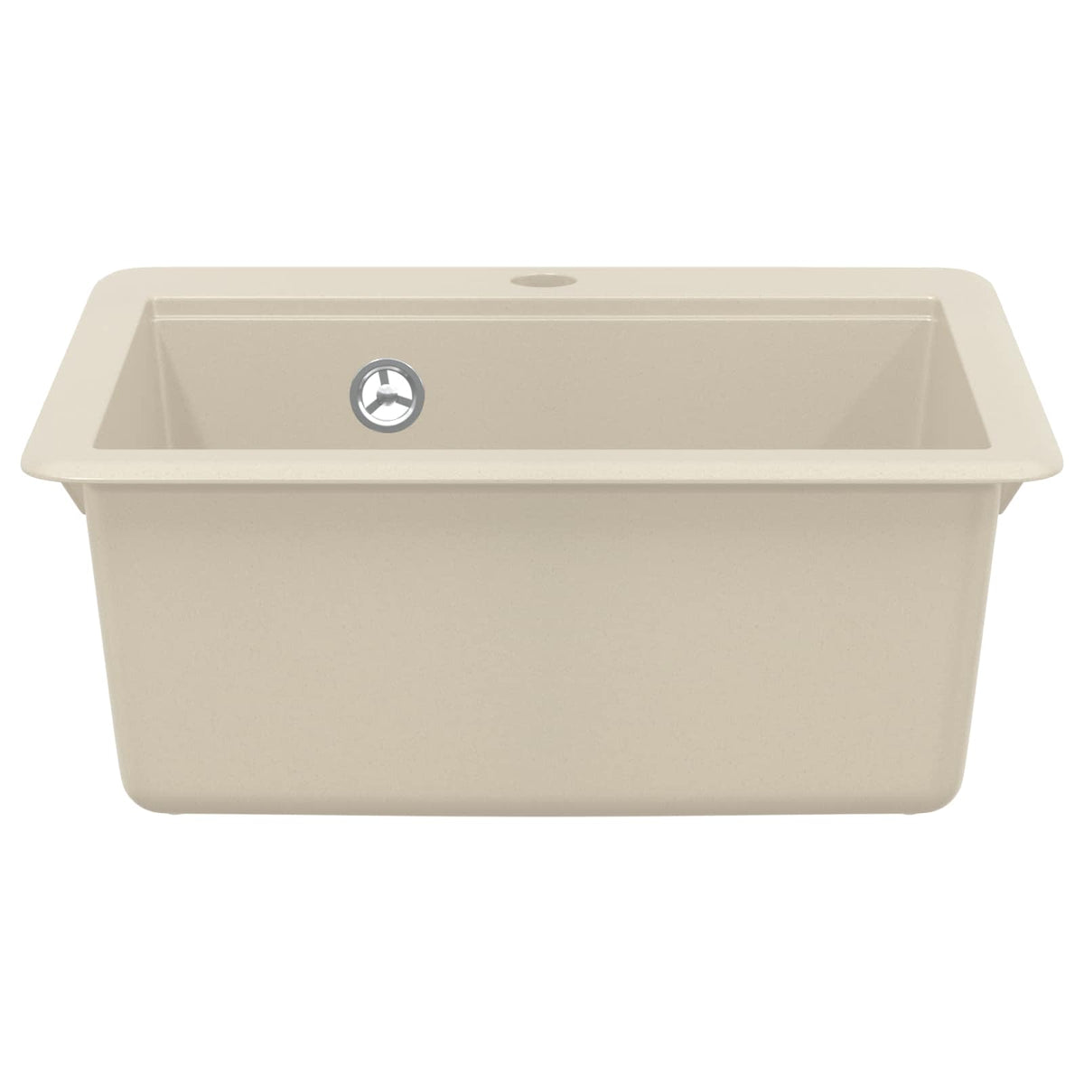 Vask 80% Kvarts og 20% Resin 470 x 440 mm Beige