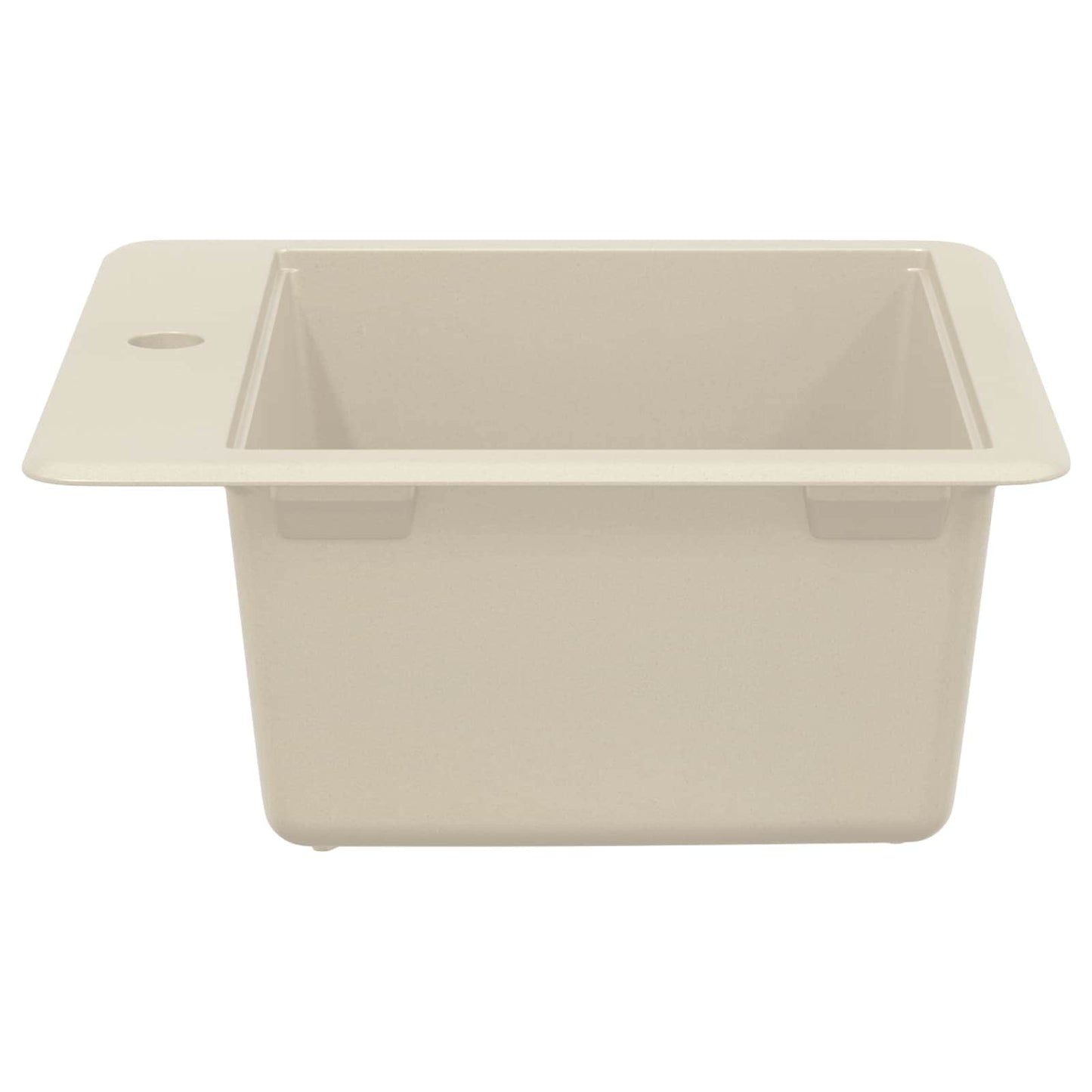 Vask 80% Kvarts og 20% Resin 470 x 440 mm Beige