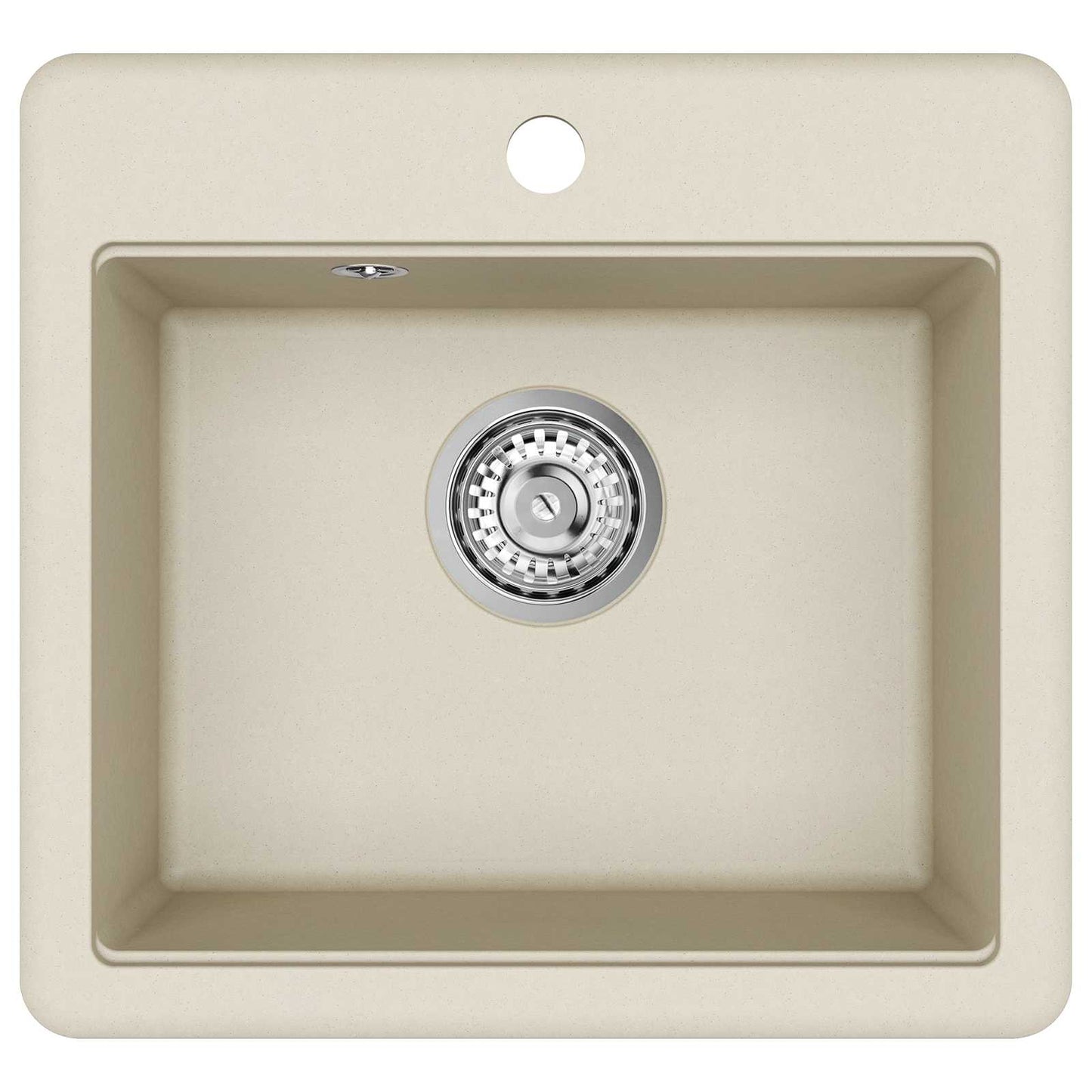 Vask 80% Kvarts og 20% Resin 470 x 440 mm Beige