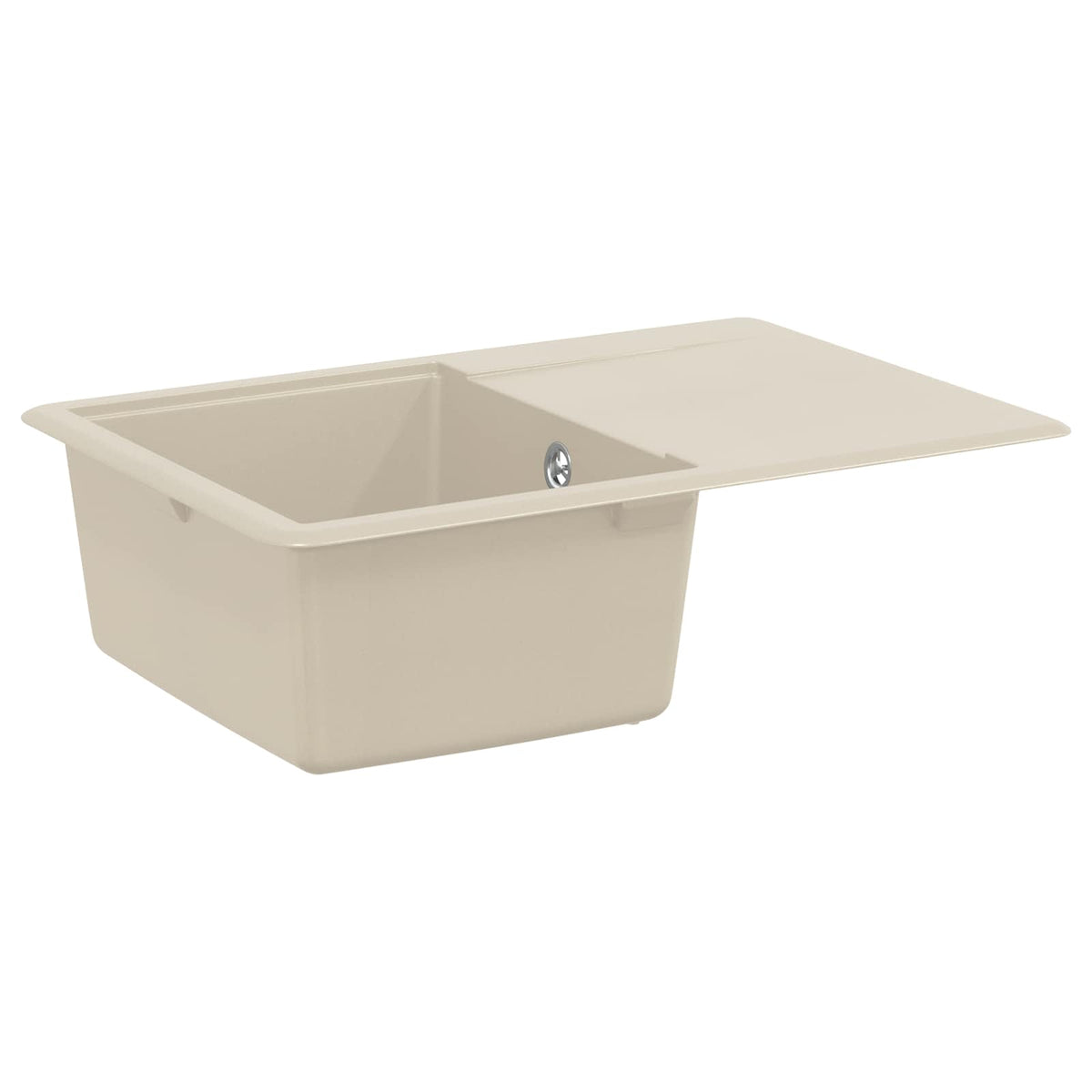 Vask 80% Kvarts og 20% Resin 670 x 460 mm Beige