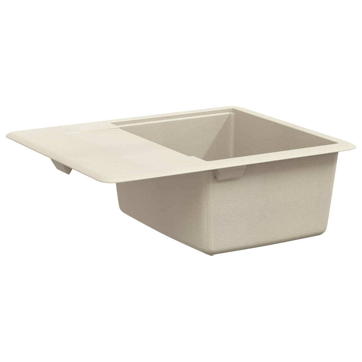 Vask 80% Kvarts og 20% Resin 560 x 460 mm Beige