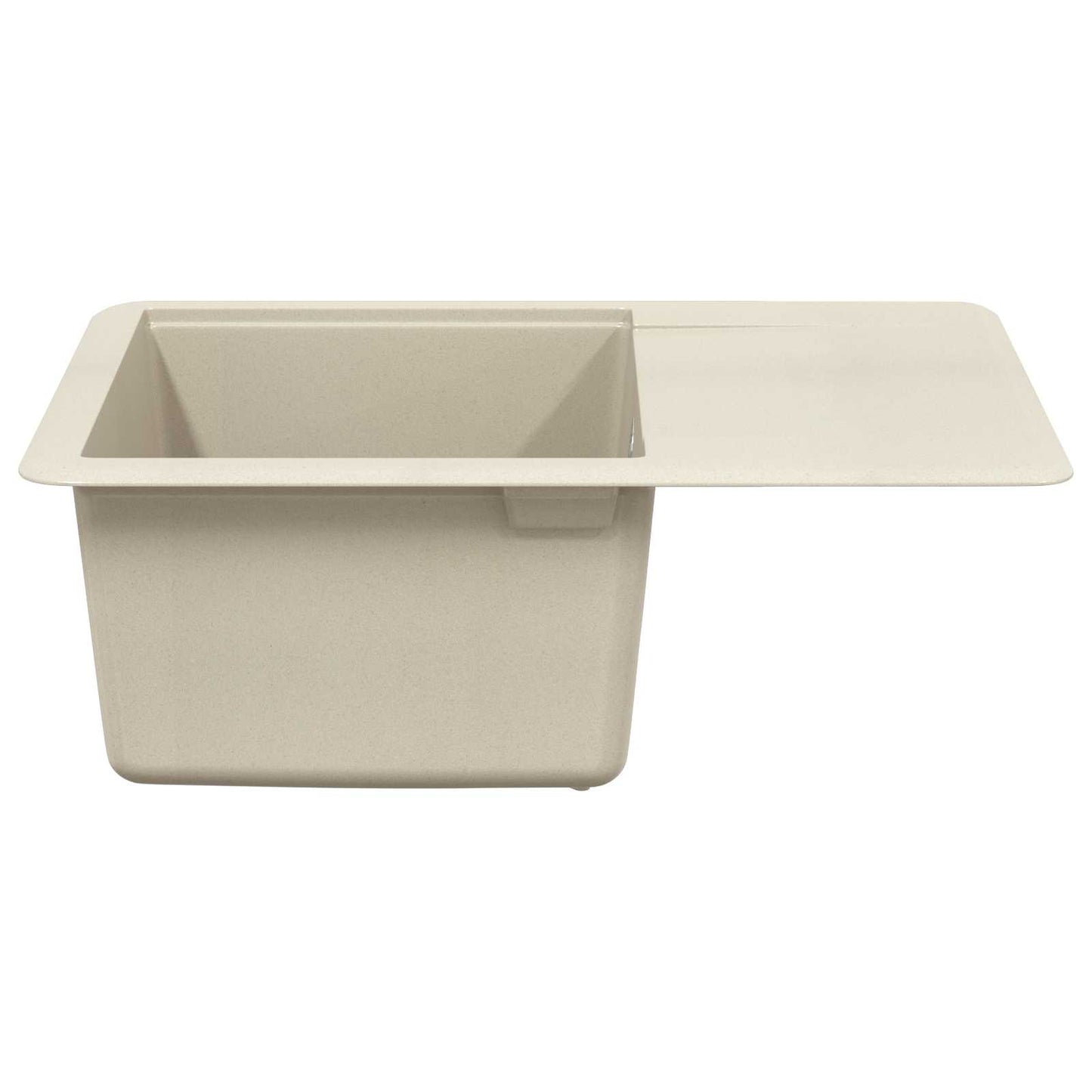 Vask 80% Kvarts og 20% Resin 560 x 460 mm Beige