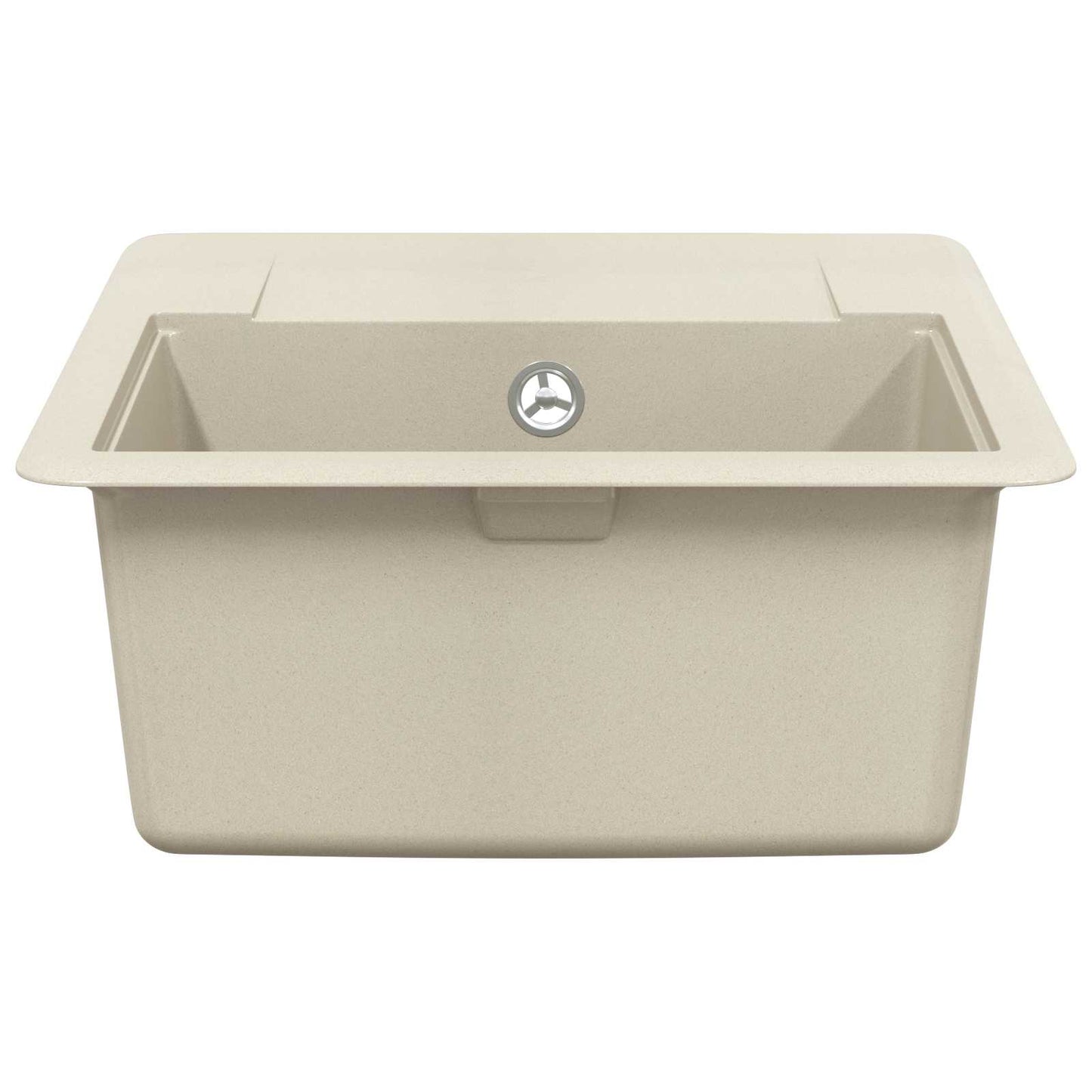 Vask 80% Kvarts og 20% Resin 560 x 460 mm Beige