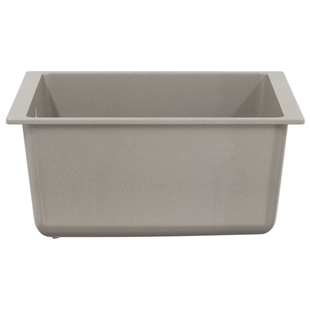 Vask 80% Kvarts og 20% Resin 370 x 460 mm Grå