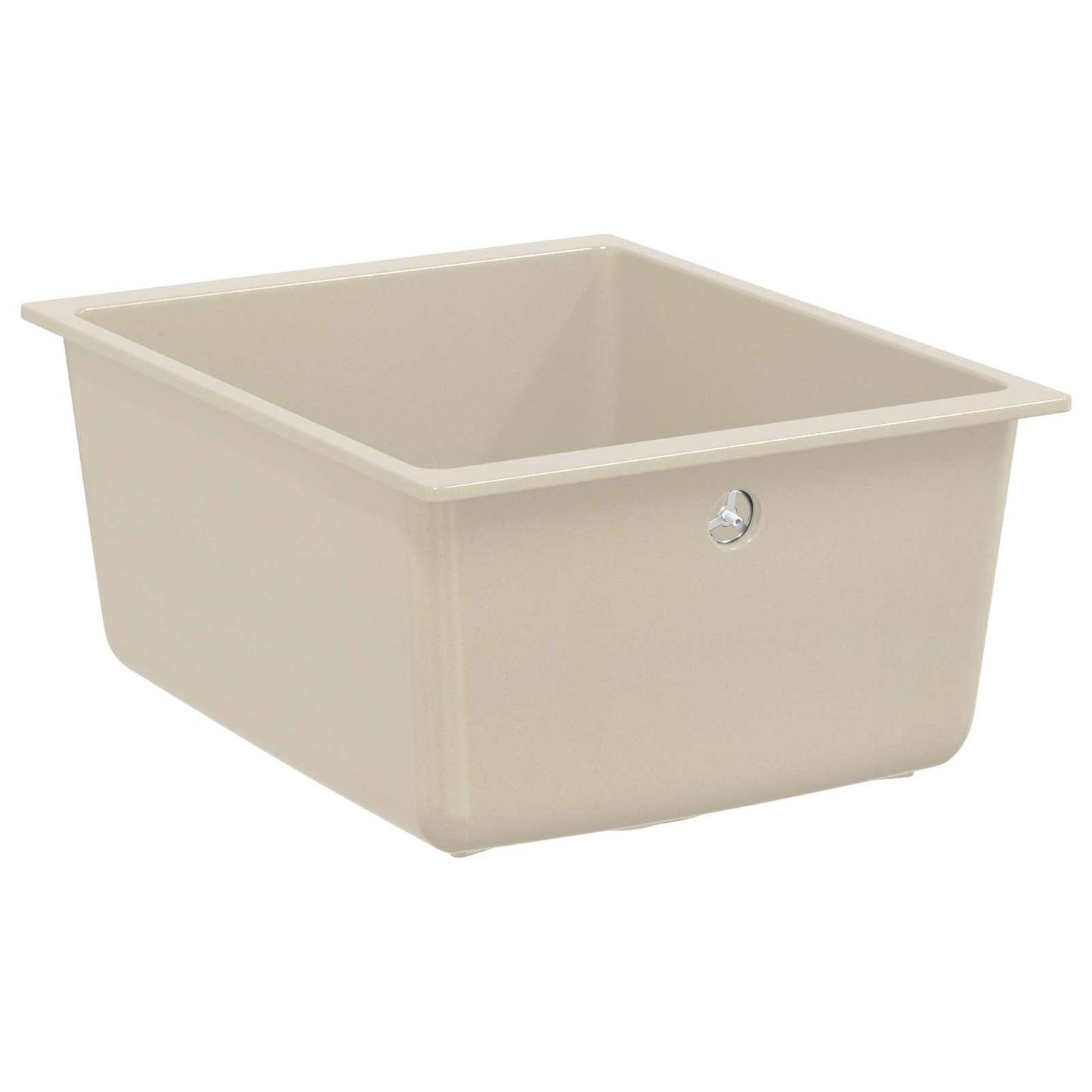 Vask 80% Kvarts og 20% Resin 370 x 460 mm Beige