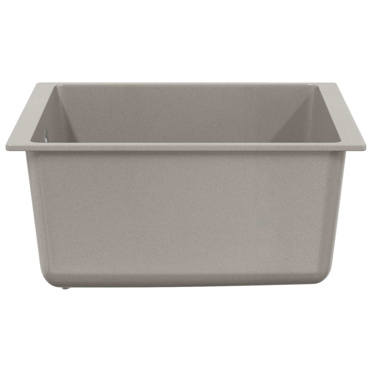 Vask 80% Kvarts og 20% Resin 430 x 460 mm Grå