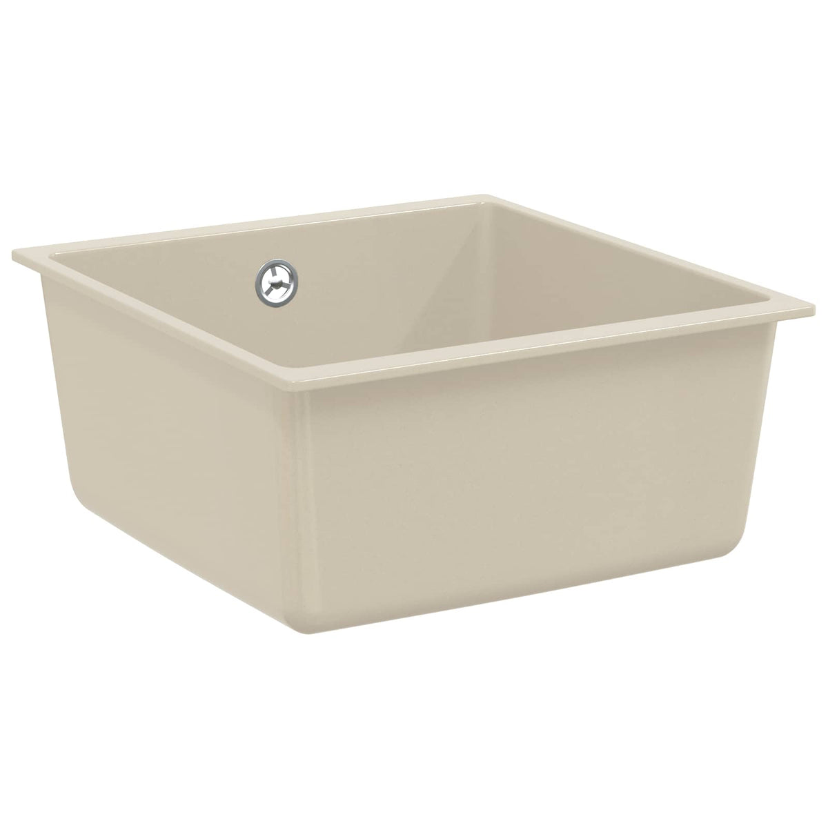 Vask 80% Kvarts og 20% Resin 430 x 460 mm Beige