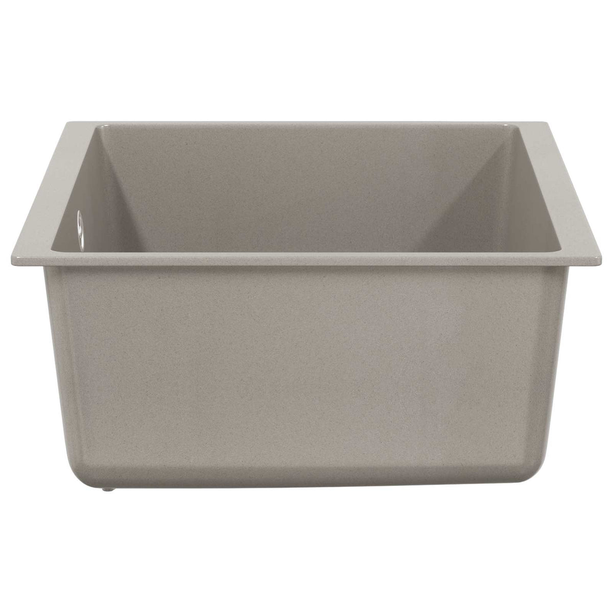 Vask 80% Kvarts og 20% Resin 530 x 460 mm Grå