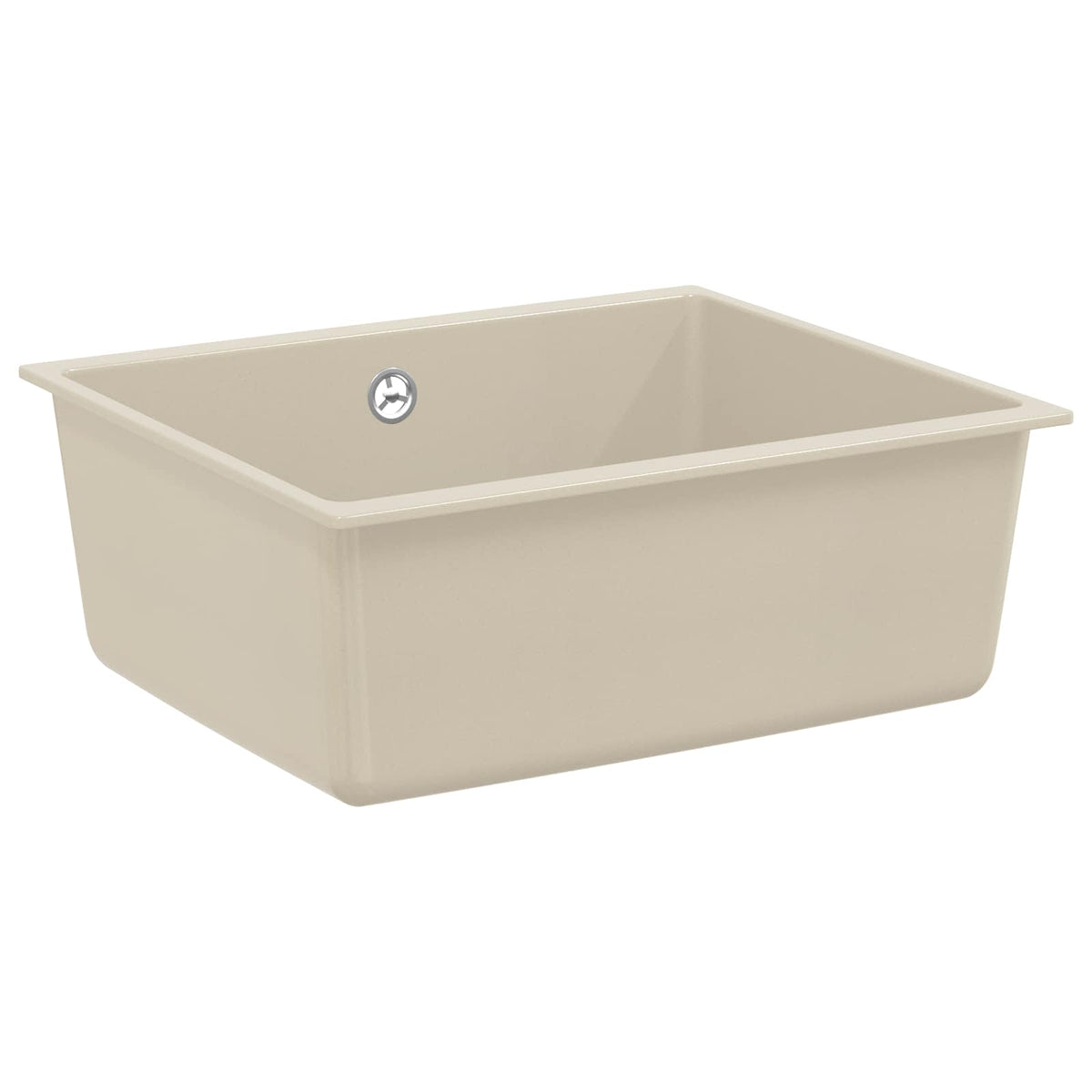 Vask 80% Kvarts og 20% Resin 530 x 460 mm Beige