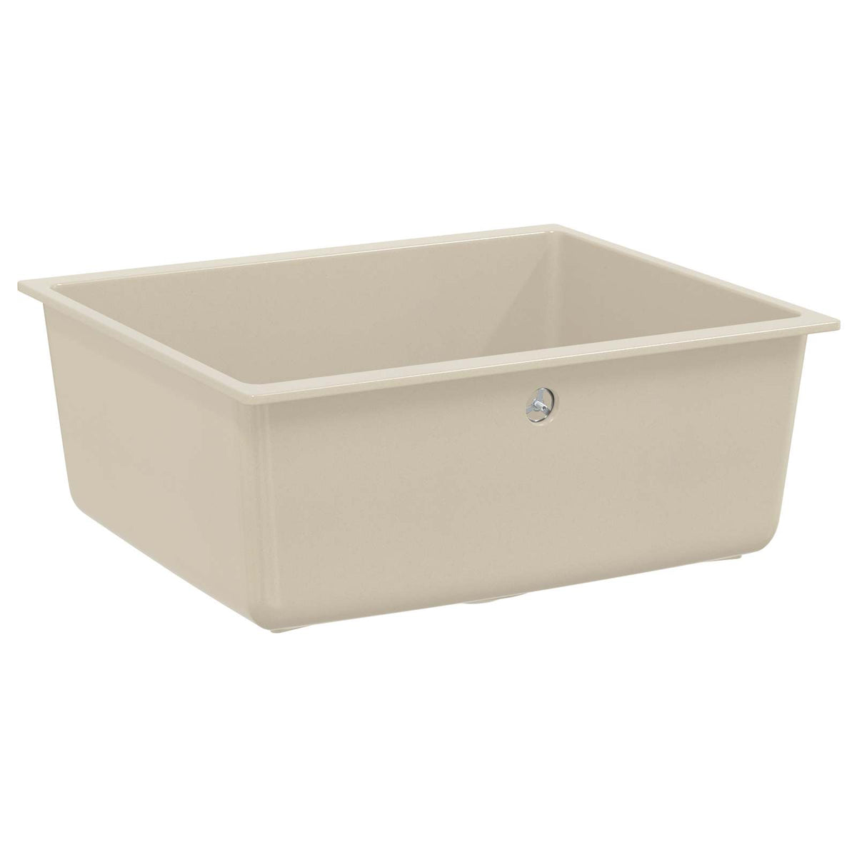 Vask 80% Kvarts og 20% Resin 530 x 460 mm Beige