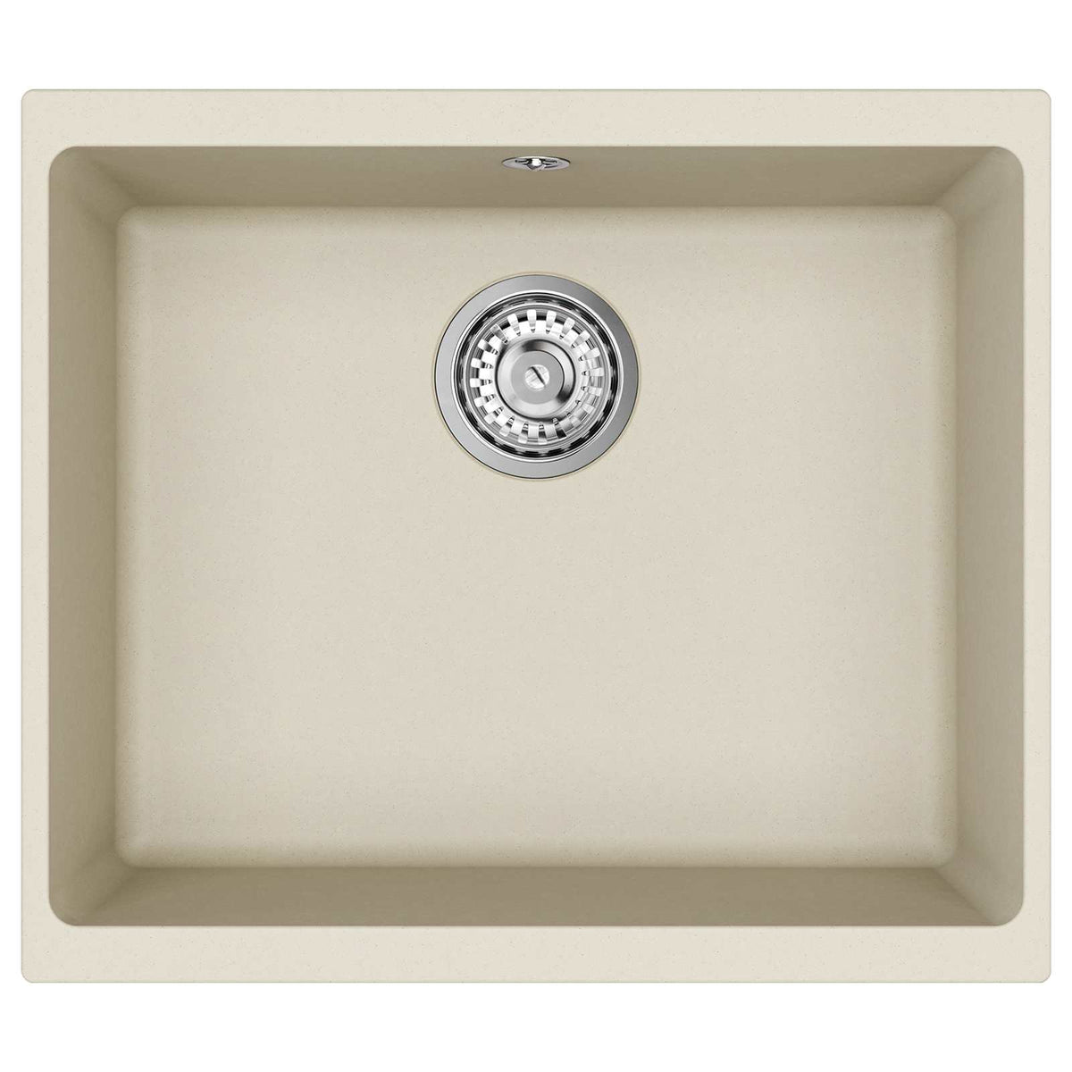 Vask 80% Kvarts og 20% Resin 530 x 460 mm Beige