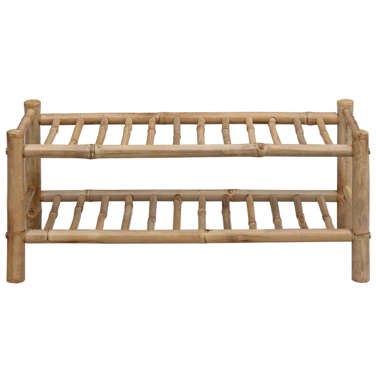 Skostativ 68 x 28 x 30 cm Bambus Naturfarvet
