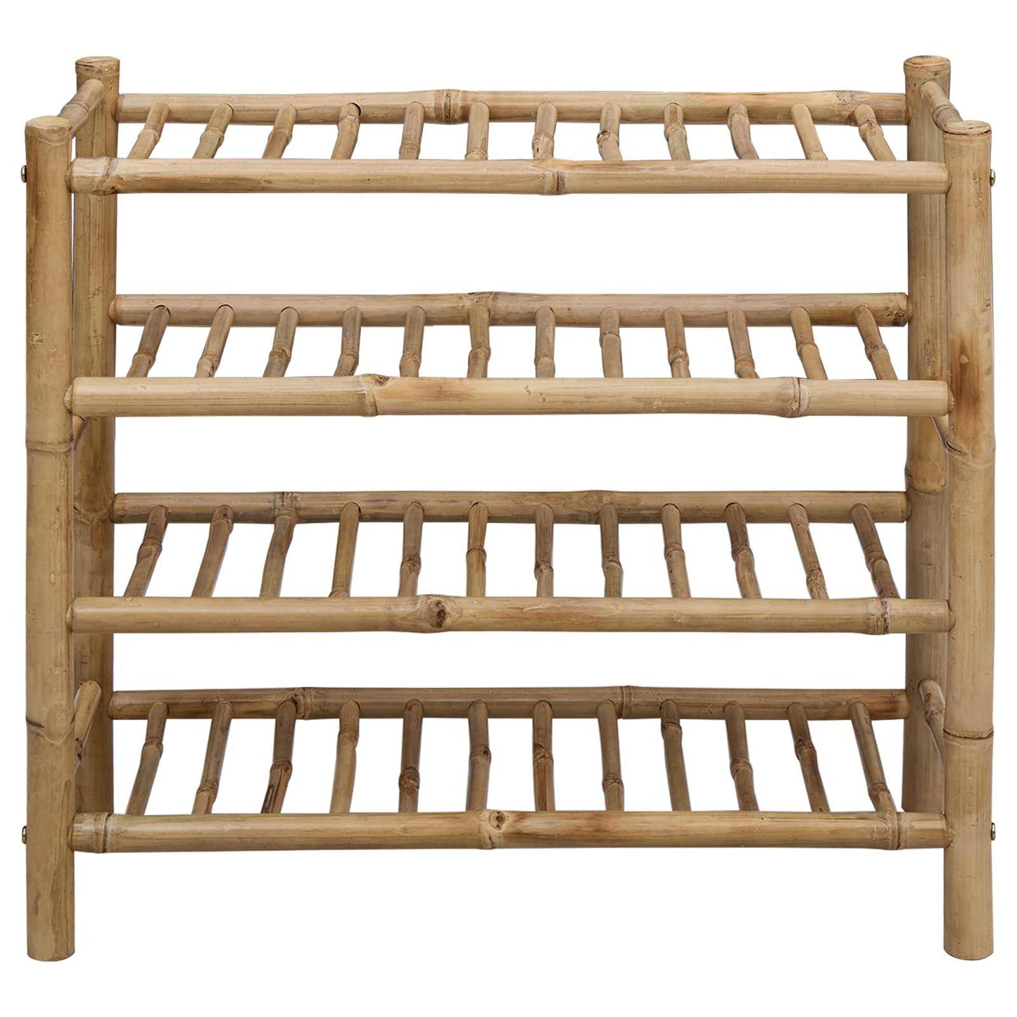 Skostativ 68 x 28 x 63 cm Bambus Naturfarvet