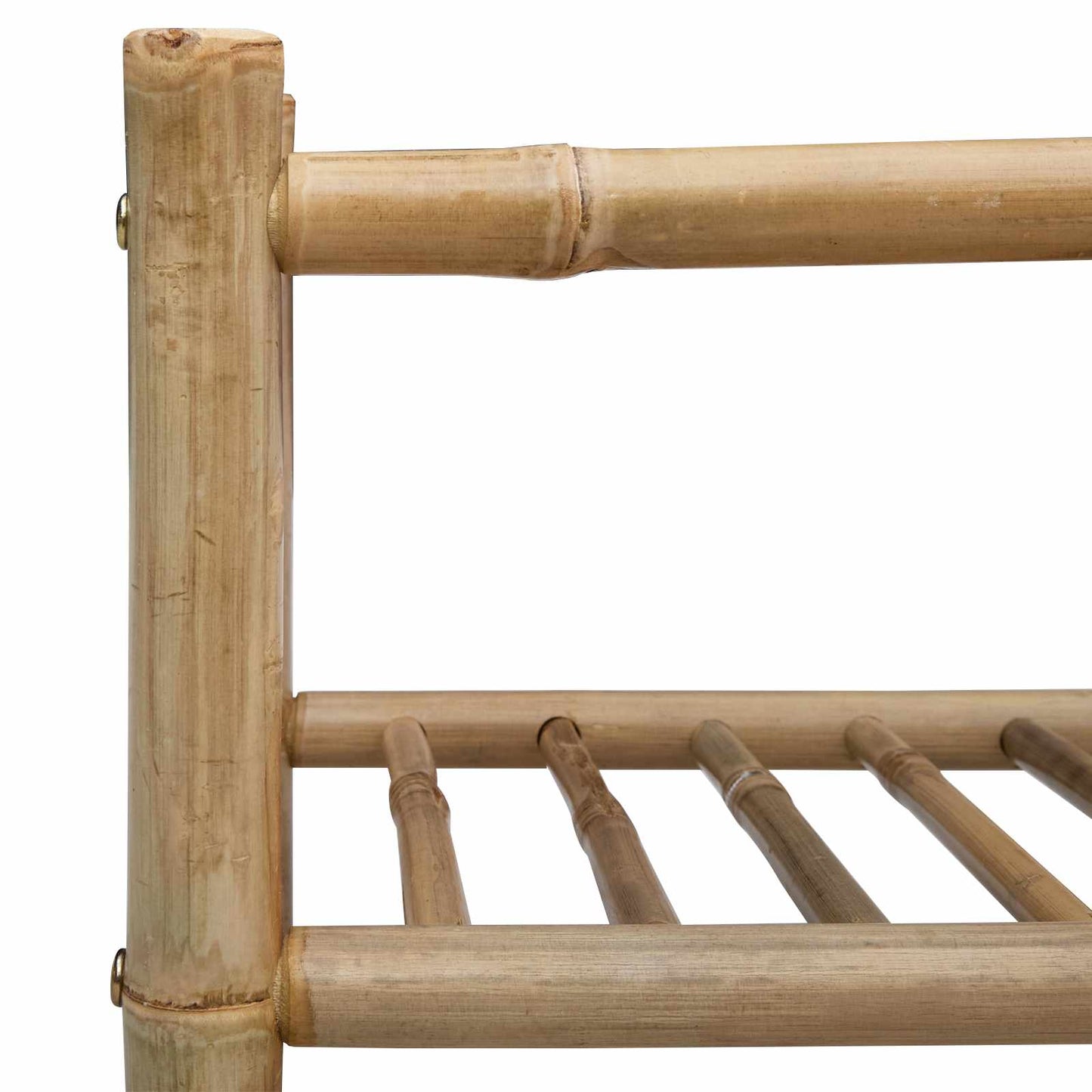 Skostativ 68 x 28 x 96 cm Bambus Naturfarvet