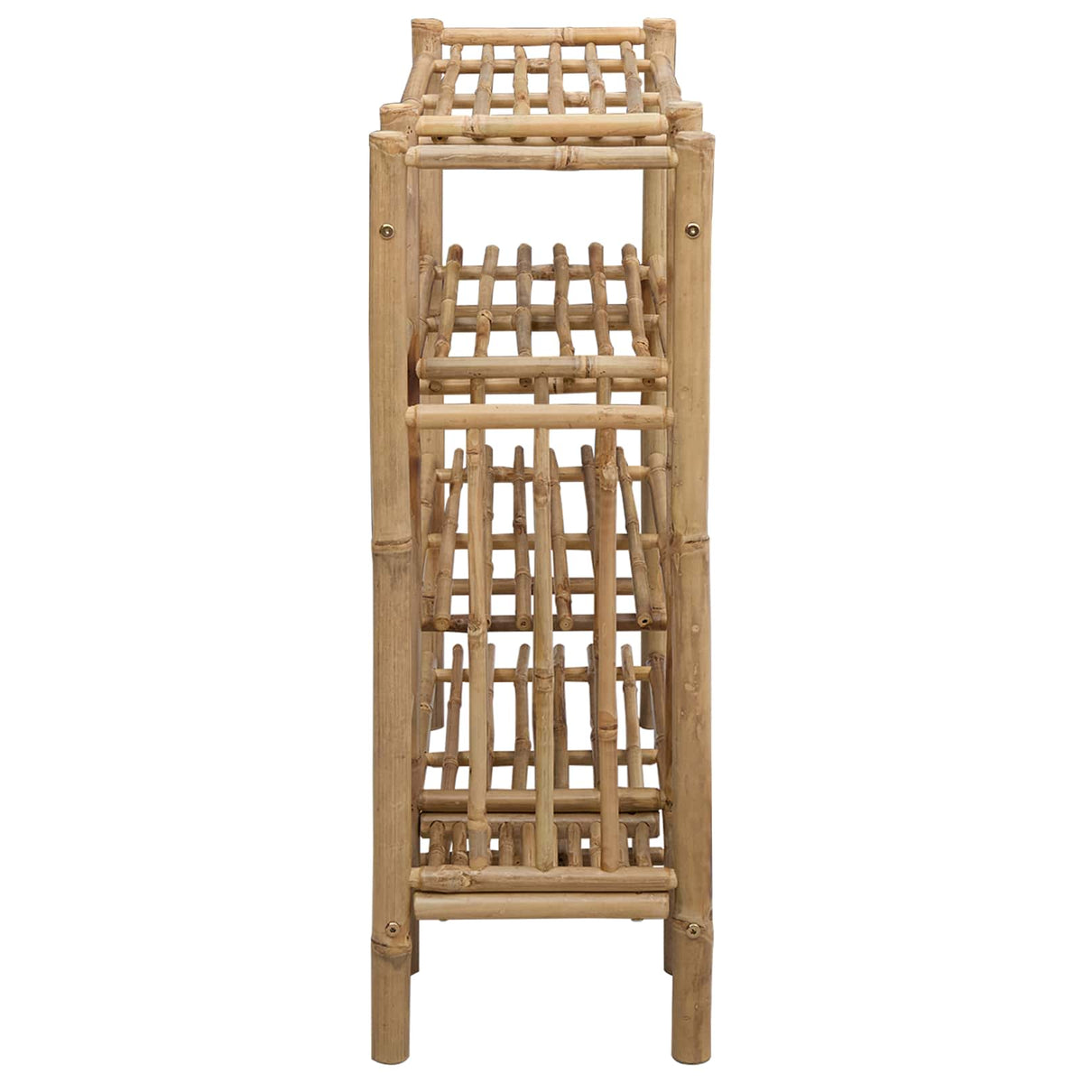 Skostativ 88 x 27 x 80 cm Bambus Naturfarvet