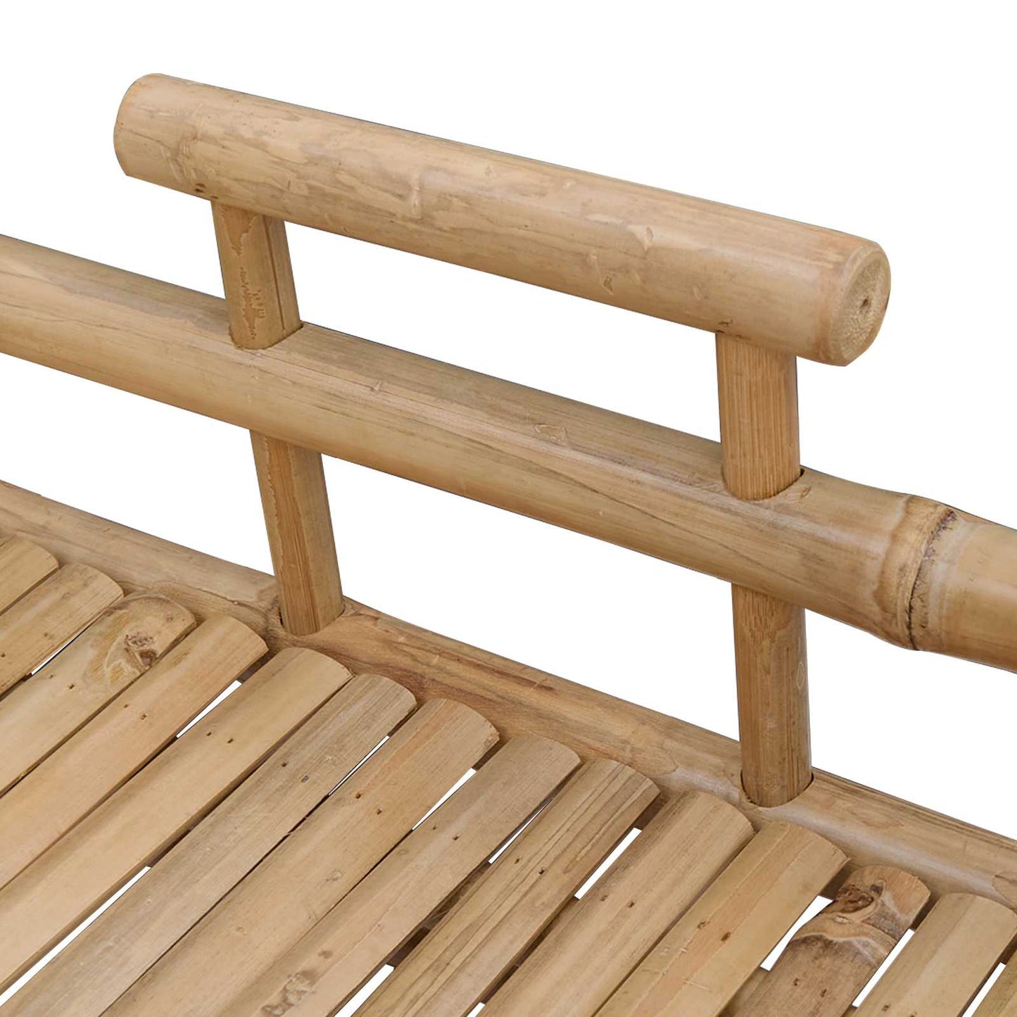 Vinvogn med hjul Naturfarvet 85 x 50 x 93 cm Bambus