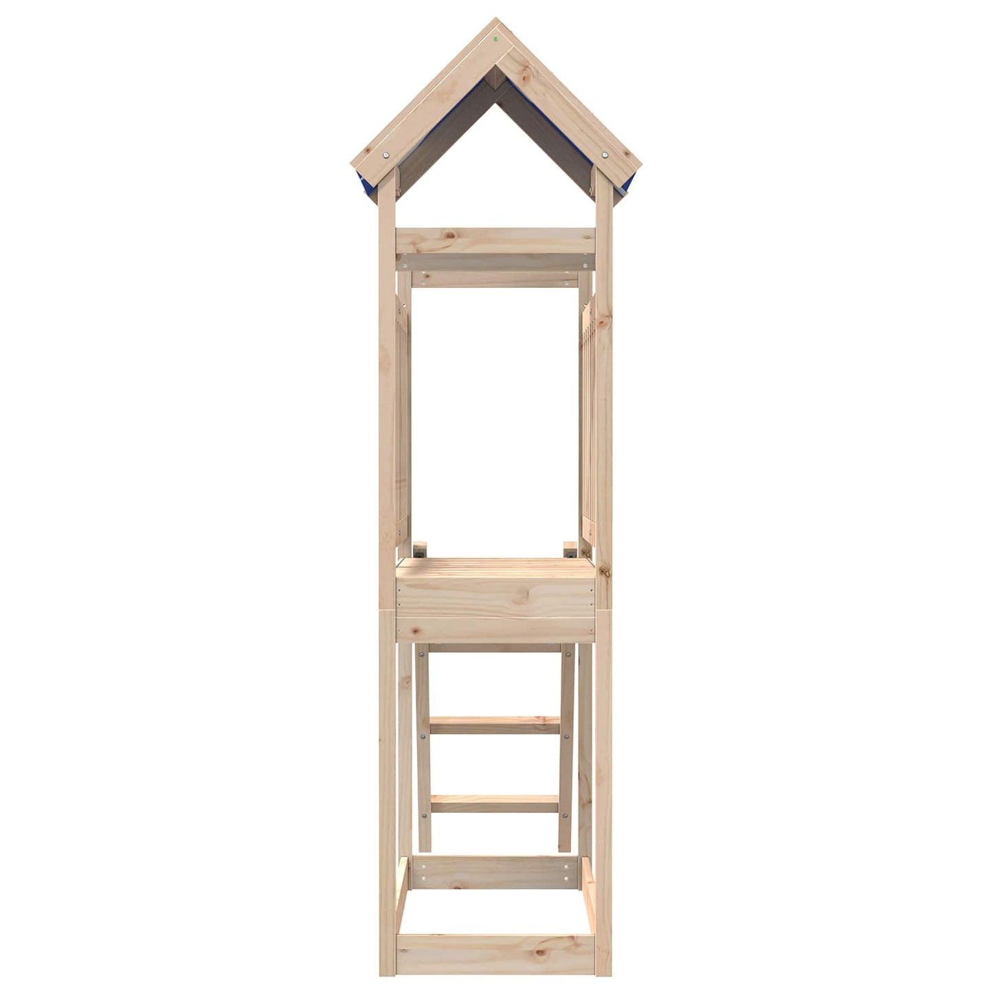 Legetårn Brun 52,5 x 110,5 x 215 cm Massiv fyrretræ