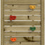 Legetårn Brun 53 x 110,5 x 214 cm Massiv imprægneret træ