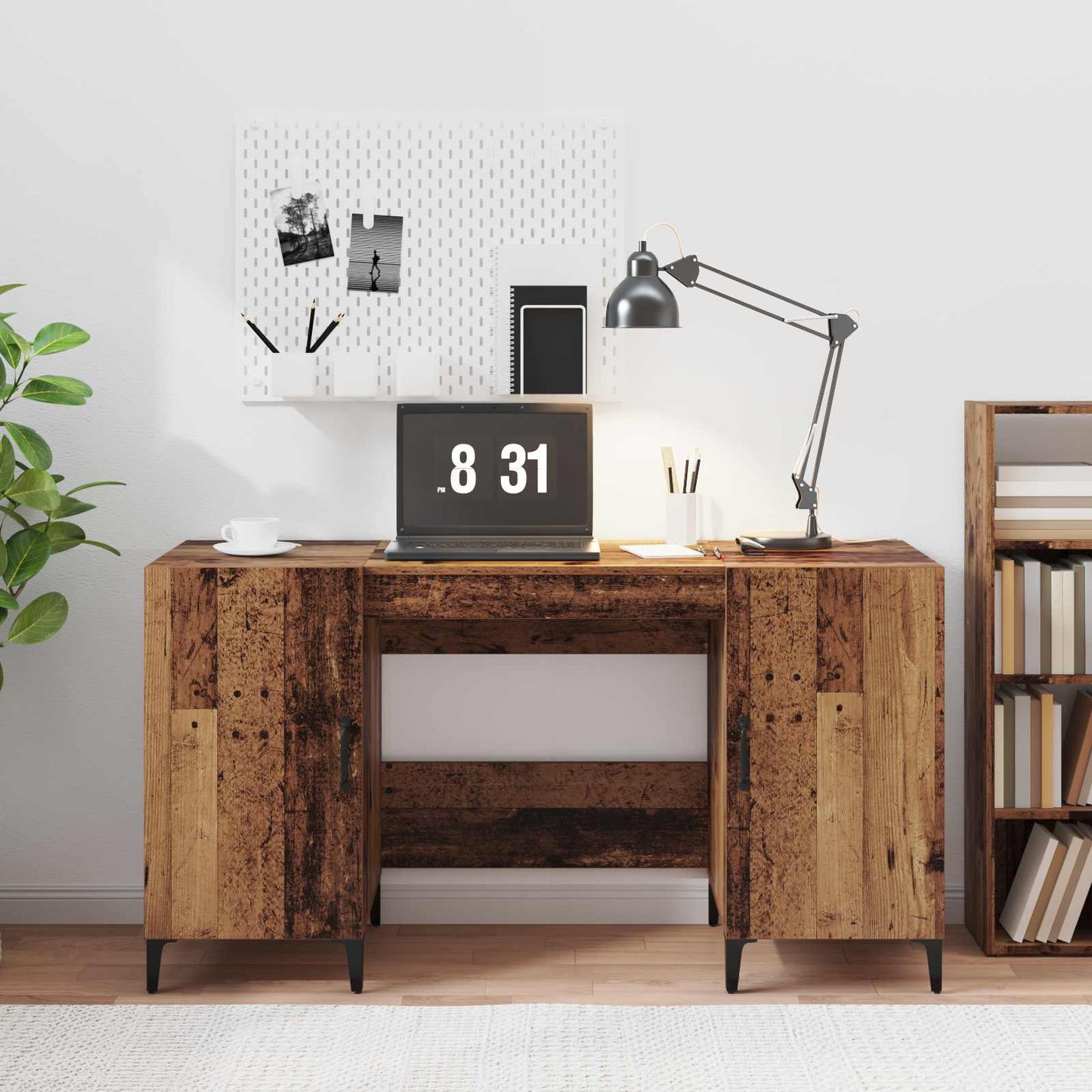 Bord Gammelt træ Konstrueret træ 140 x 50 x 75 cm