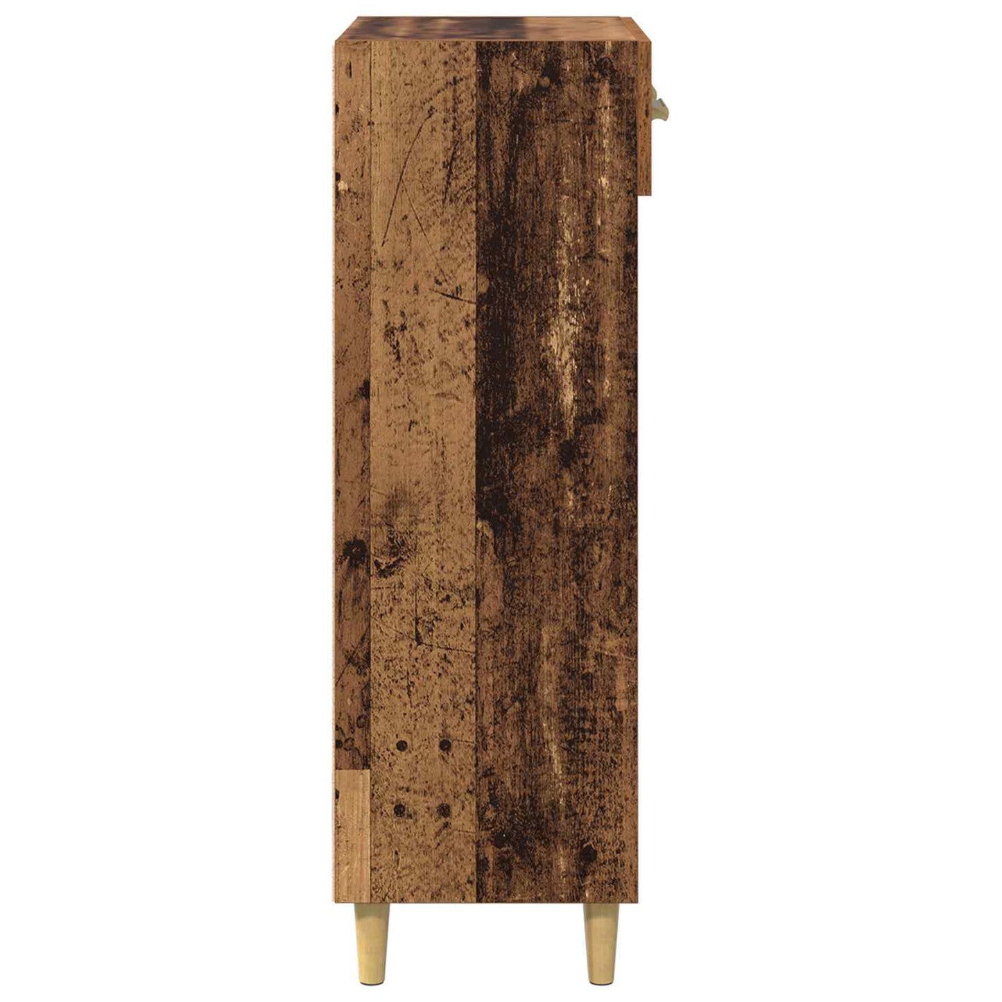 Sko skab 60 x 35 x 105 cm Konstrueret træ Gammelt træ