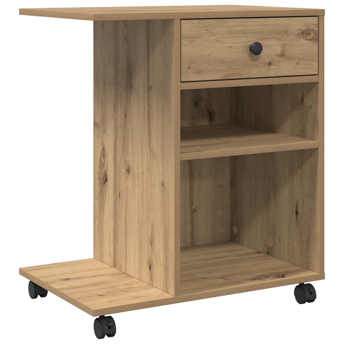 Printerstand Artisan-eg 60 x 40 x 68,5 cm Konstrueret træ