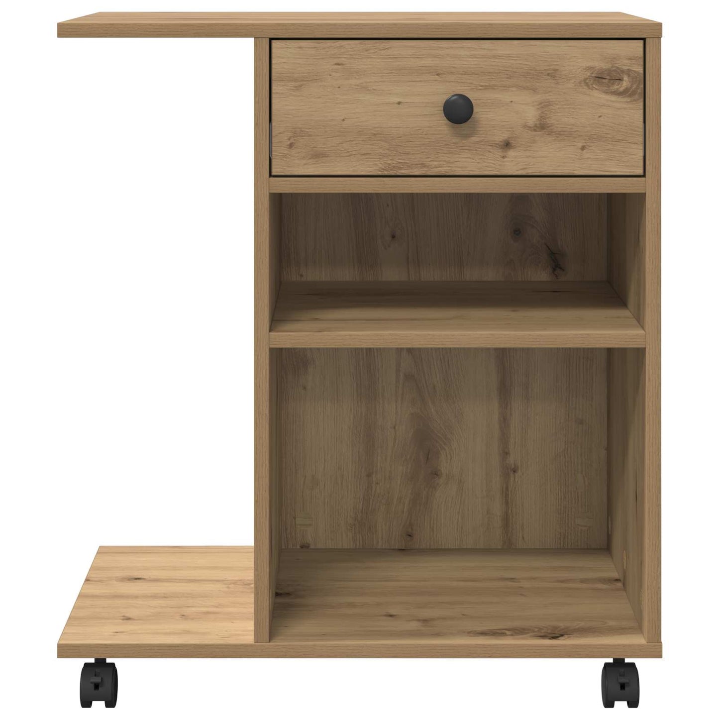 Printerstand Artisan-eg 60 x 40 x 68,5 cm Konstrueret træ