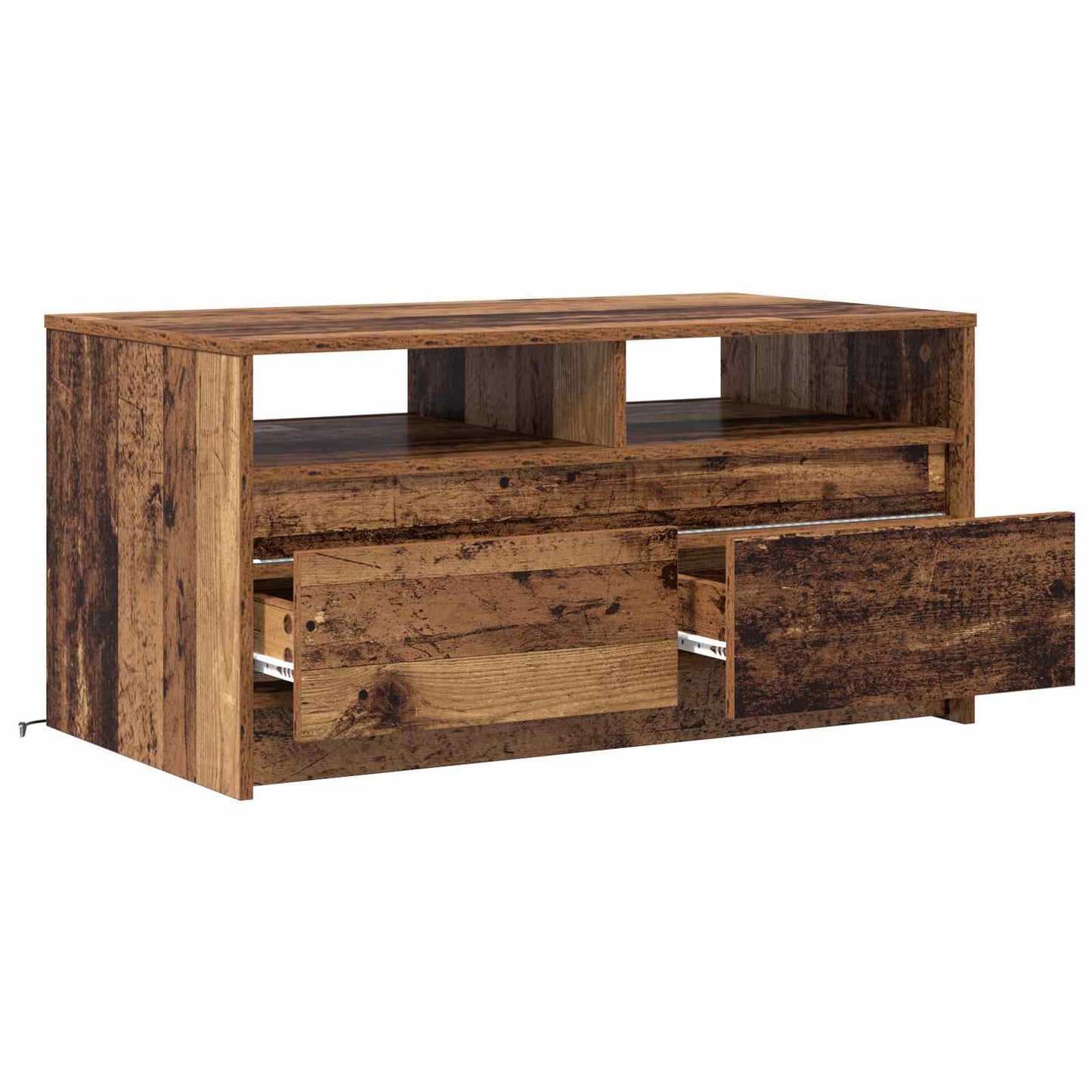 Sofabord Gammelt træ 90 x 50 x 45 cm Konstrueret træ