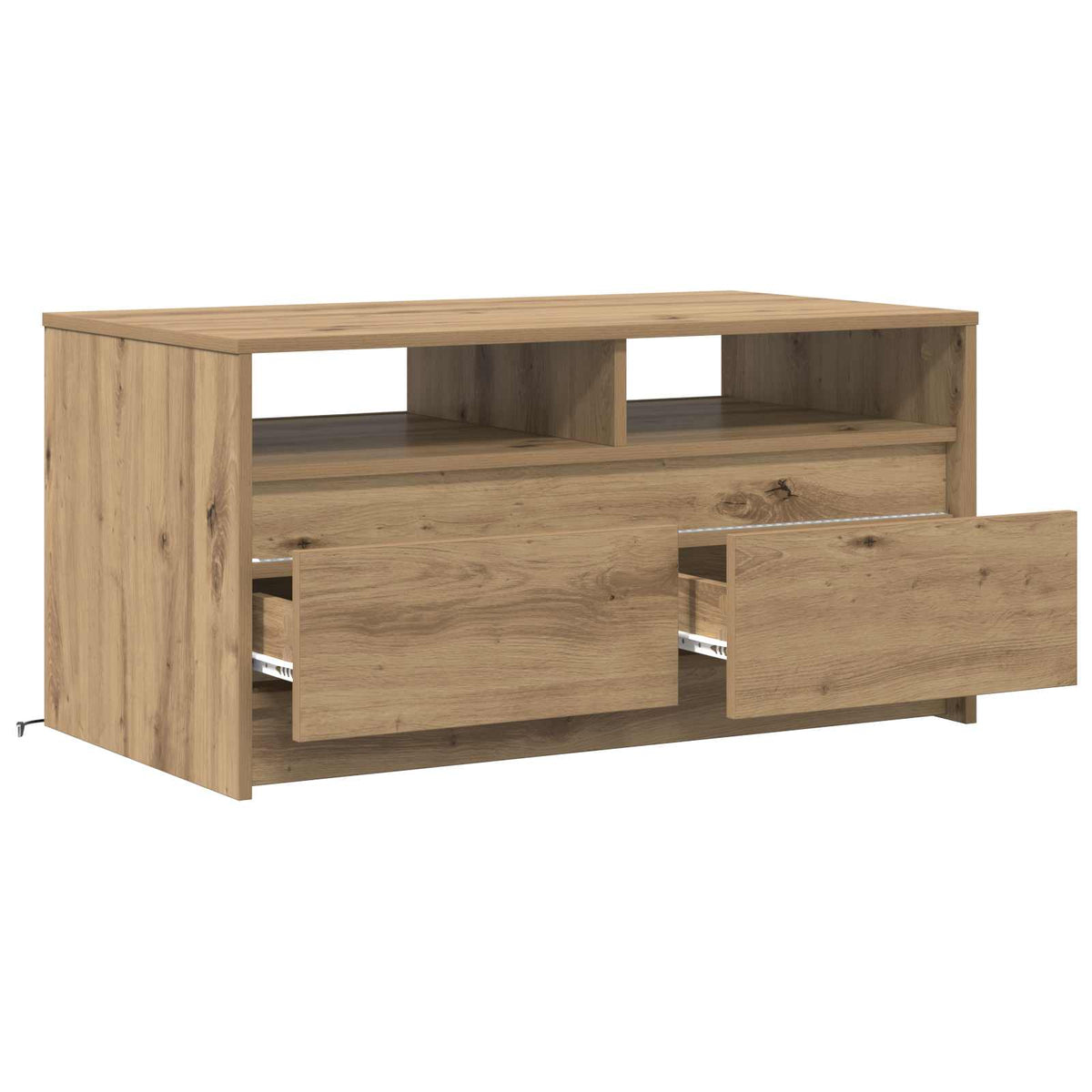 Sofabord Artisan eg 90 x 50 x 45 cm Konstrueret træ