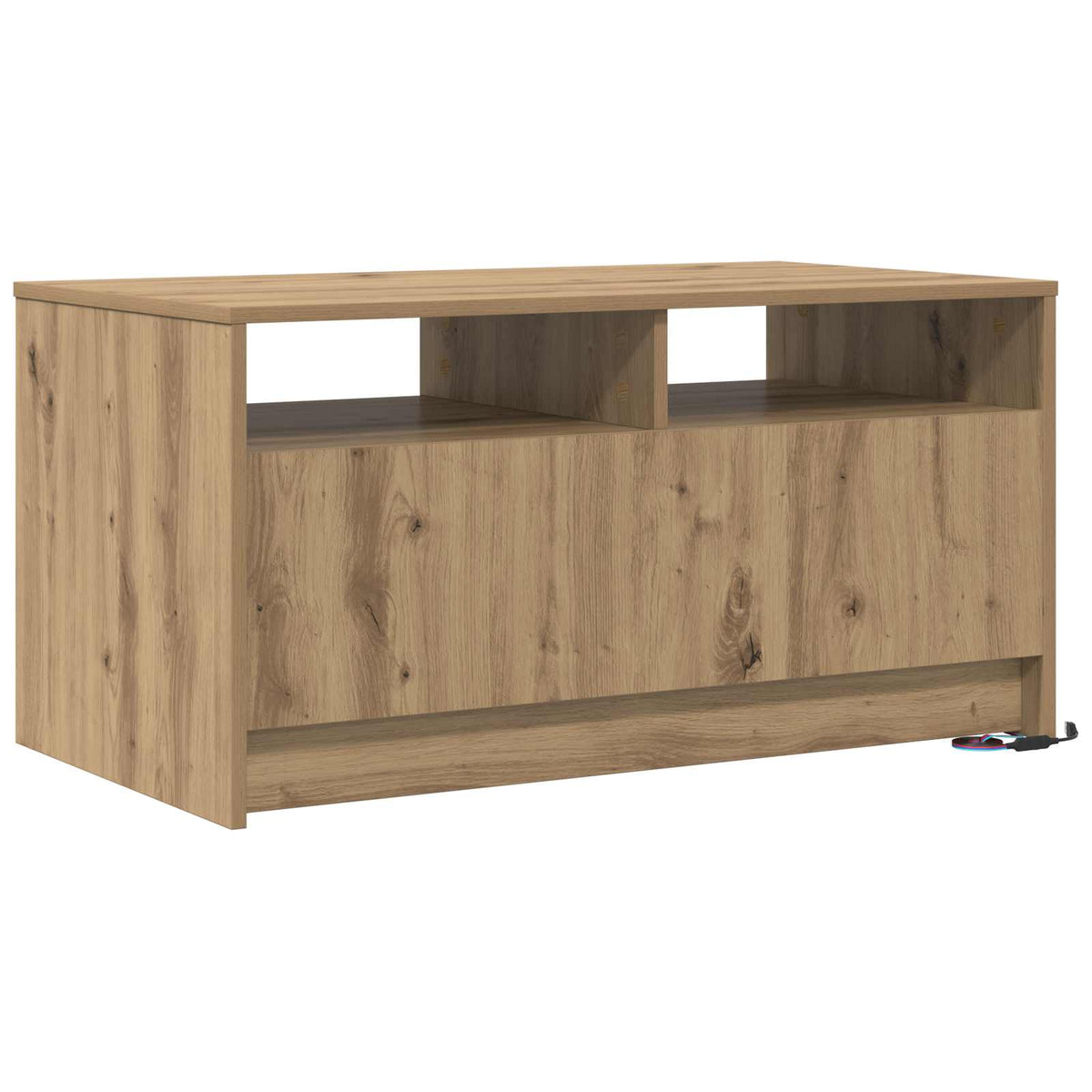 Sofabord Artisan eg 90 x 50 x 45 cm Konstrueret træ