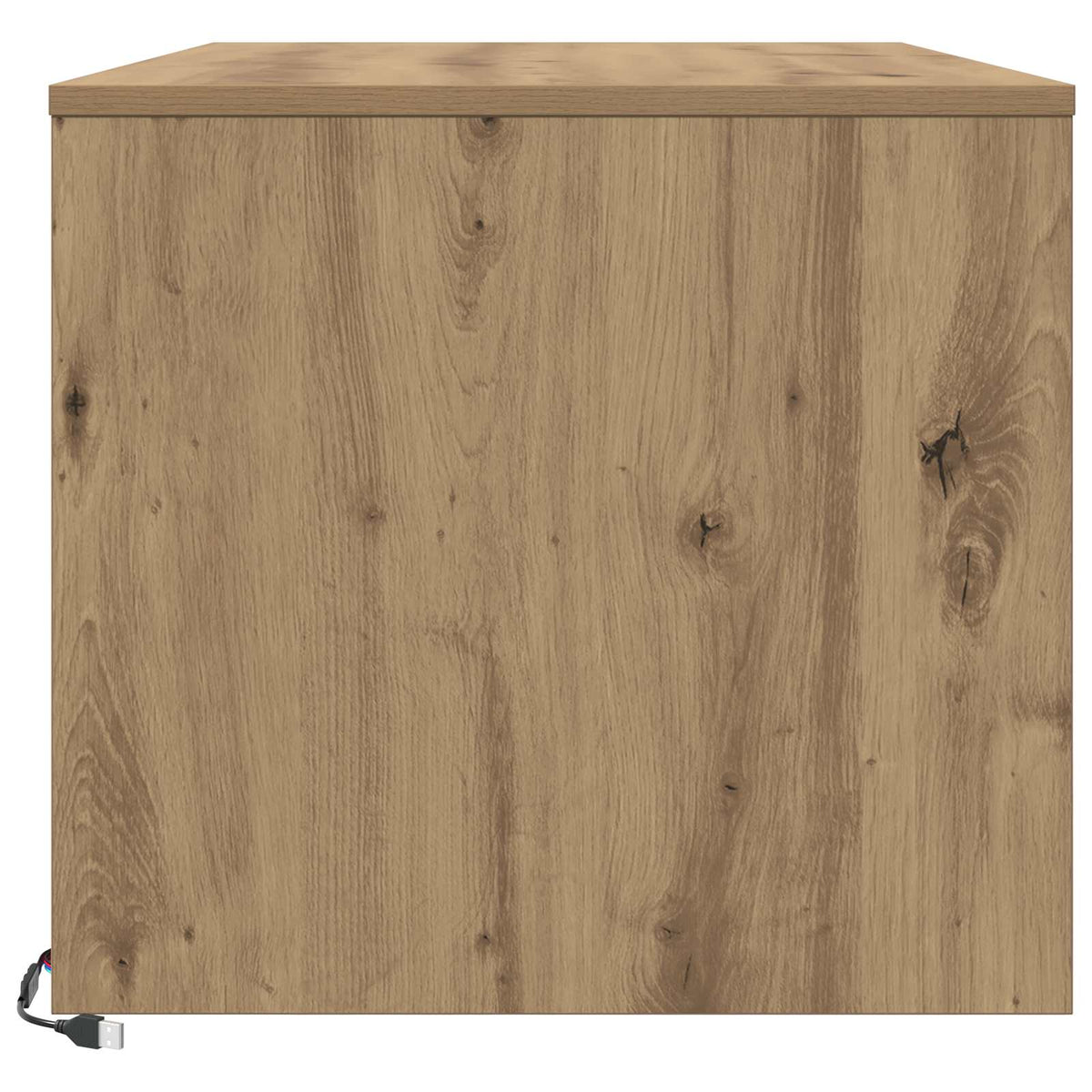 Sofabord Artisan eg 90 x 50 x 45 cm Konstrueret træ