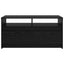 Sofabord Sort eg 90 x 50 x 45 cm Konstrueret træ