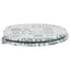Blødt lukket toiletbræt Grå 44 x 38 cm MDF plade