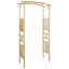Havebue Naturfarvet 110 x 40 x 205 cm Bambus
