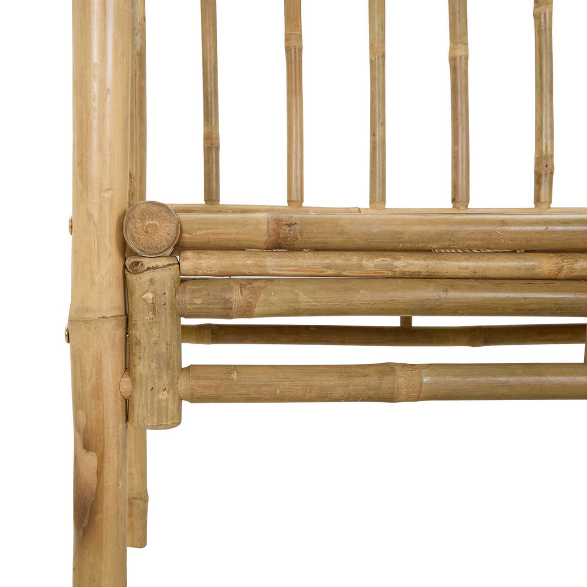 Havebue med Bænk 115 x 50 x 205 cm Bambus