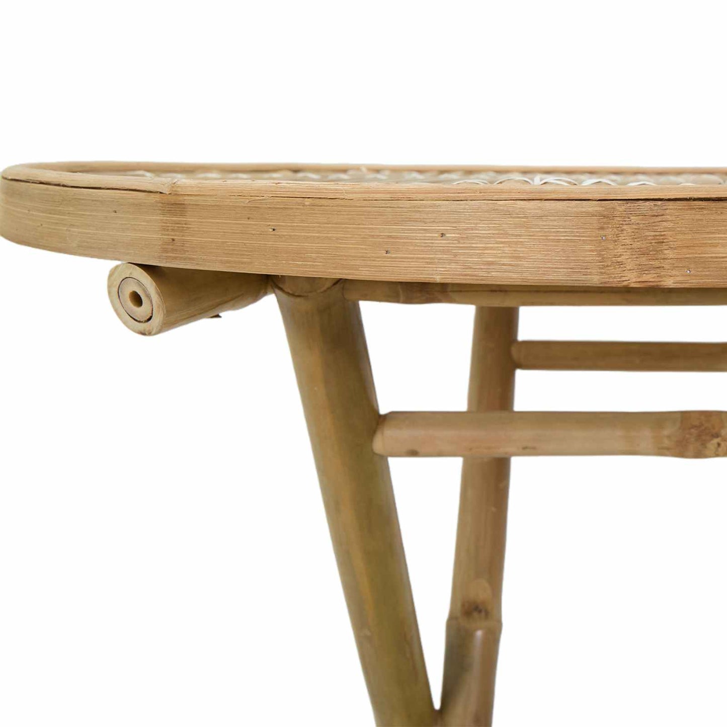 Havemøbel Bord Naturfarvet 80 x 70 cm Bambus