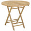 Havemøbel Bord Naturfarvet 80 x 70 cm Bambus
