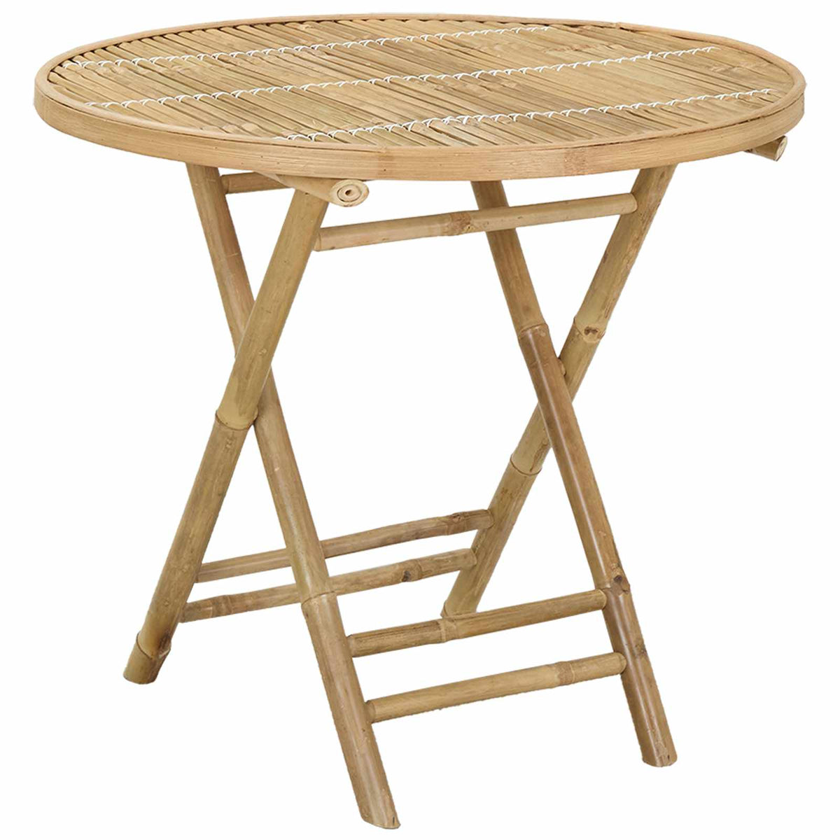 Havemøbel Bord Naturfarvet 80 x 70 cm Bambus