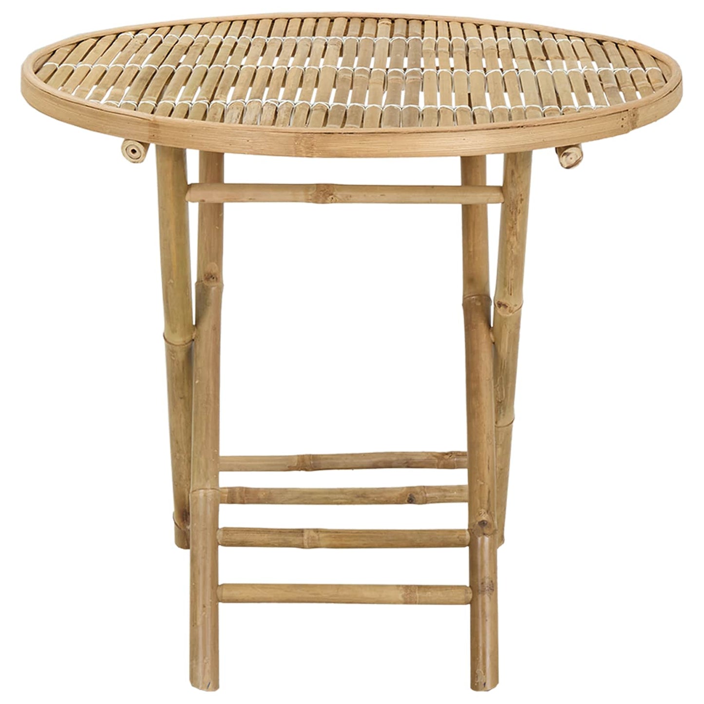 Havemøbel Bord Naturfarvet 80 x 70 cm Bambus