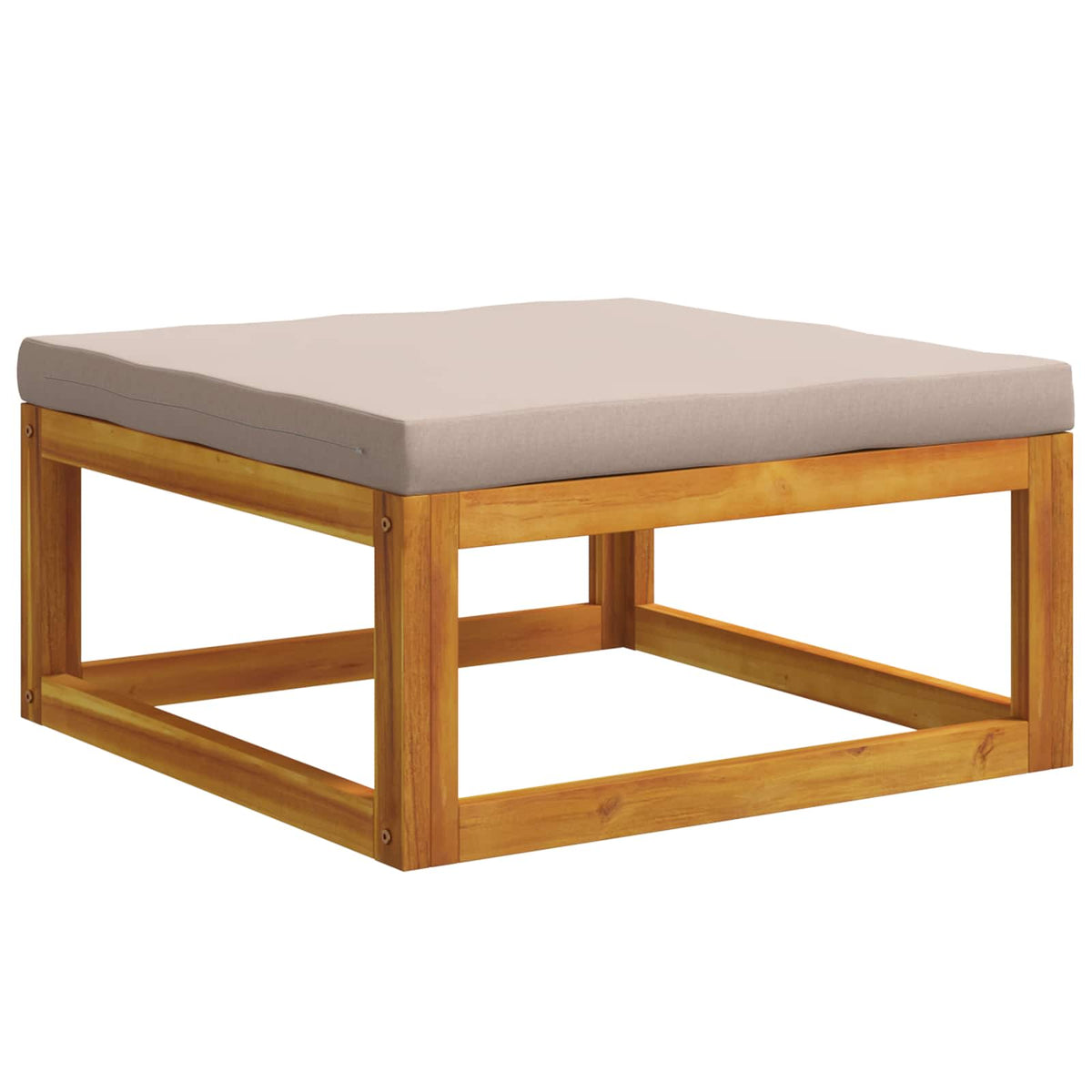 Sofa Sæt 8 stk. Naturfarvet Massivt Akacietræ