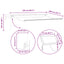 Manuel markise-ramme med LED-lys Hvid 2,5 x 2 m Aluminium
