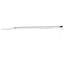 Manuel markise-ramme med LED-lys Hvid 4 × 3,5 m Aluminium