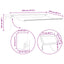 Manuel markise-ramme med LED-lys Antracit 3,5 x 2,5 m Aluminium