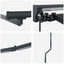 Manuel markise-ramme med LED-lys Antracit 4 × 3 m Aluminium