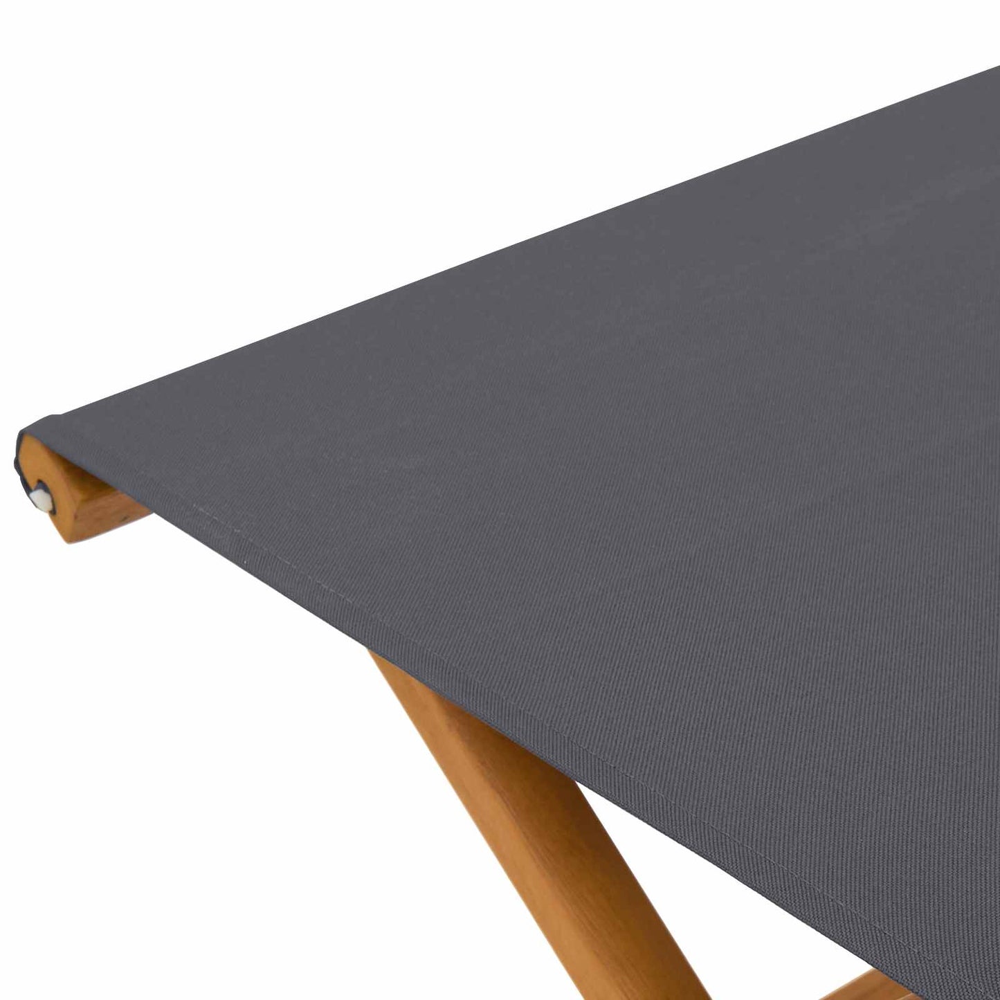 Havestol 2 pcs Massiv Eucalyptus Træ Grå