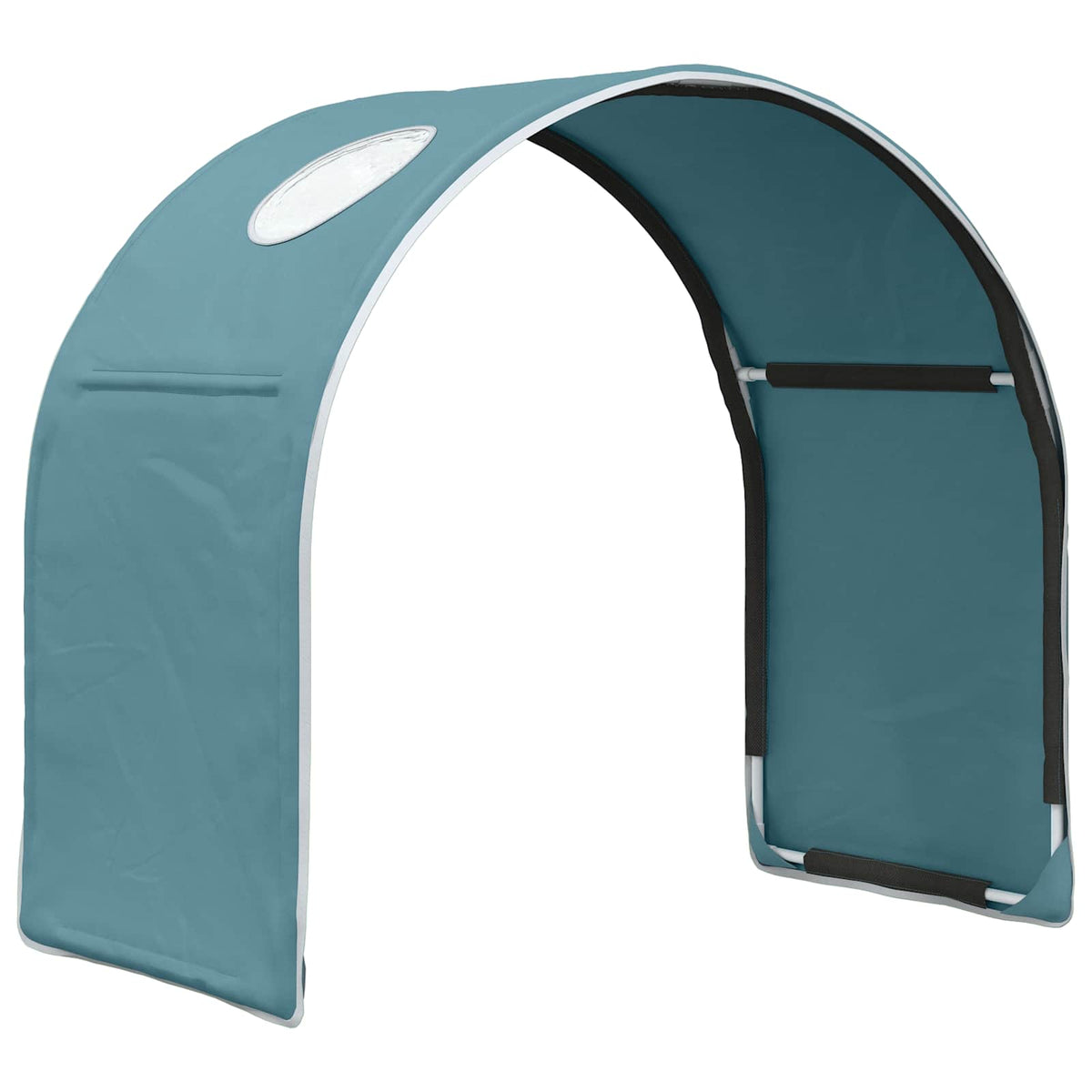Sengetunnel til børneseng 2 stk. Lyseblå Polyester