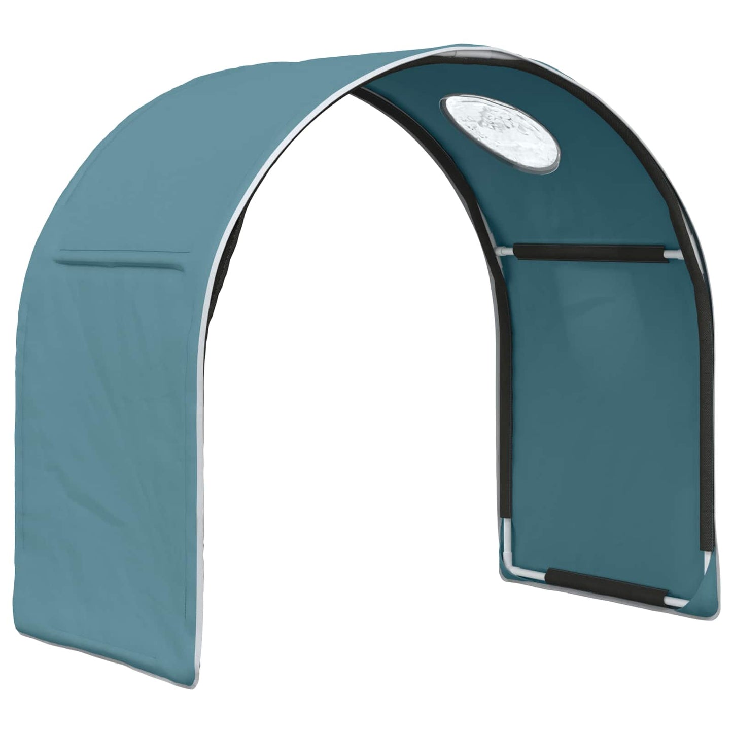 Sengetunnel til børneseng 2 stk. Lyseblå Polyester