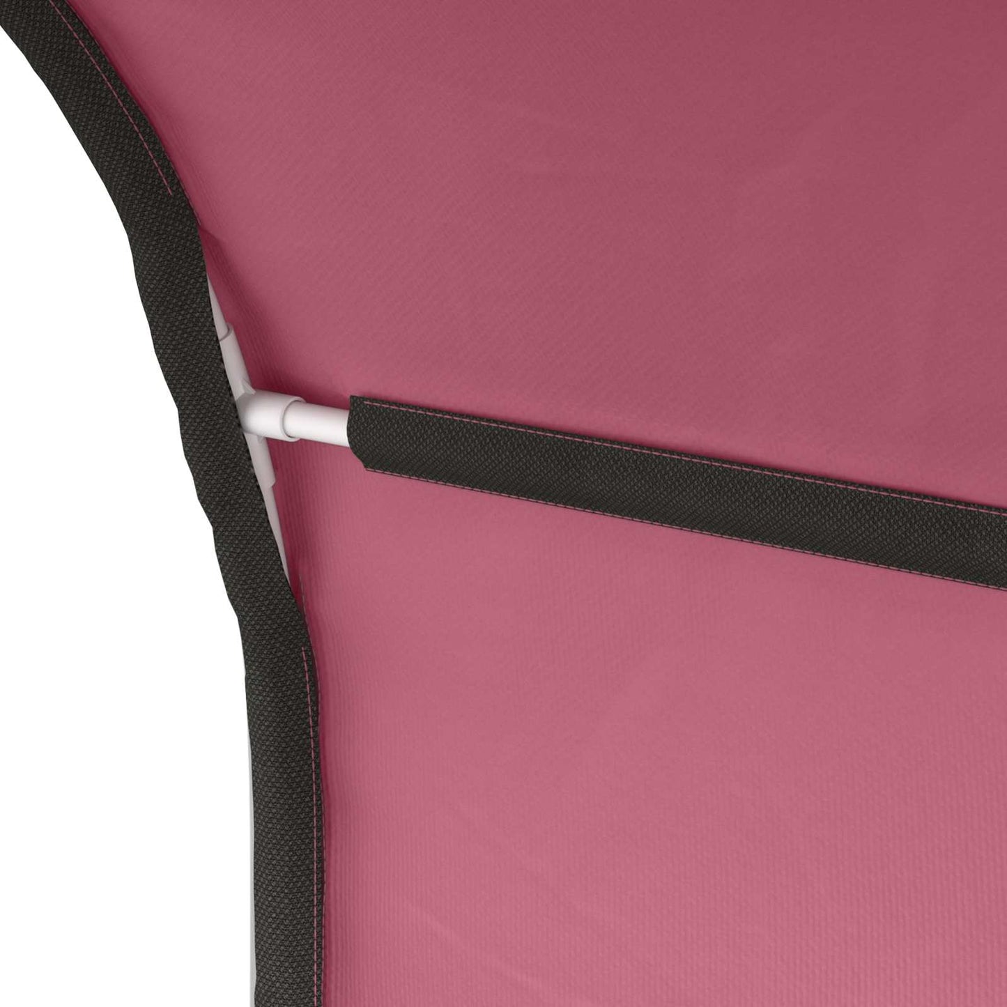 Sengetunnel til børneseng 2 stk. Lyserød Polyester