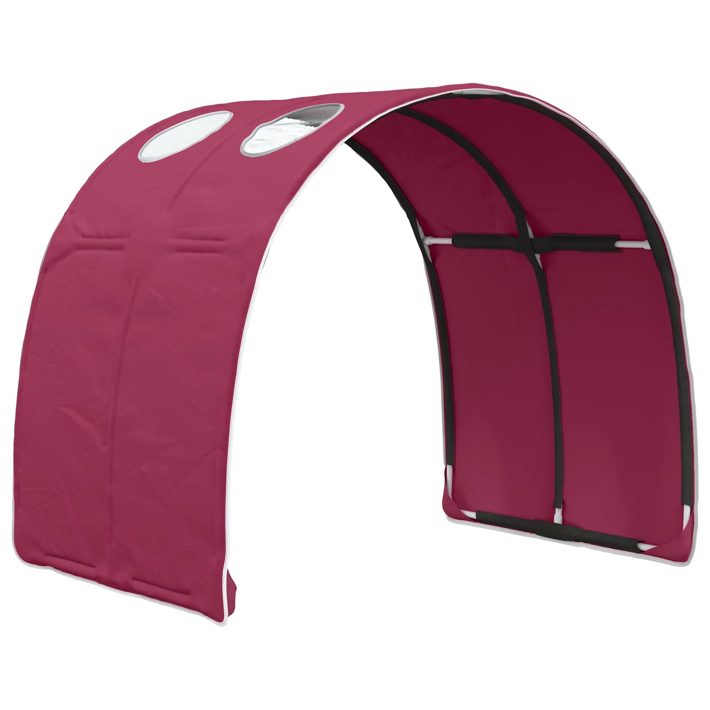 Seng Tunnel 2 stk. Rød Polyester