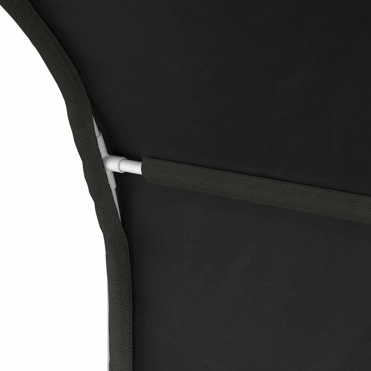 Seng Tunnel 2 stk. Sort Polyester